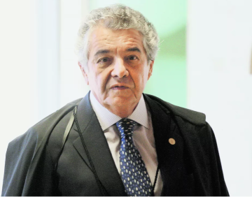 Foto do ministro Marco Aurélio